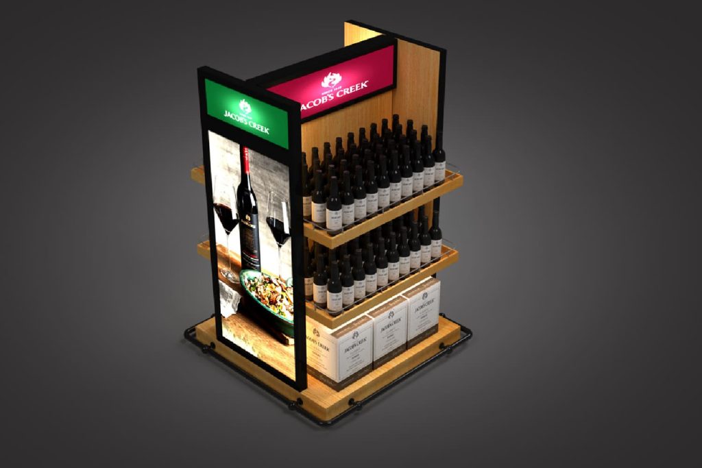 different sizes and layouts available for kiosks